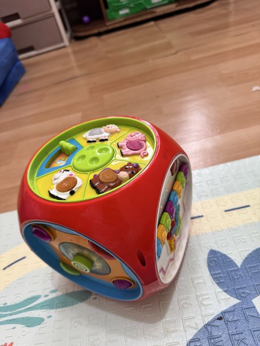 Корзина развивающие игрушки