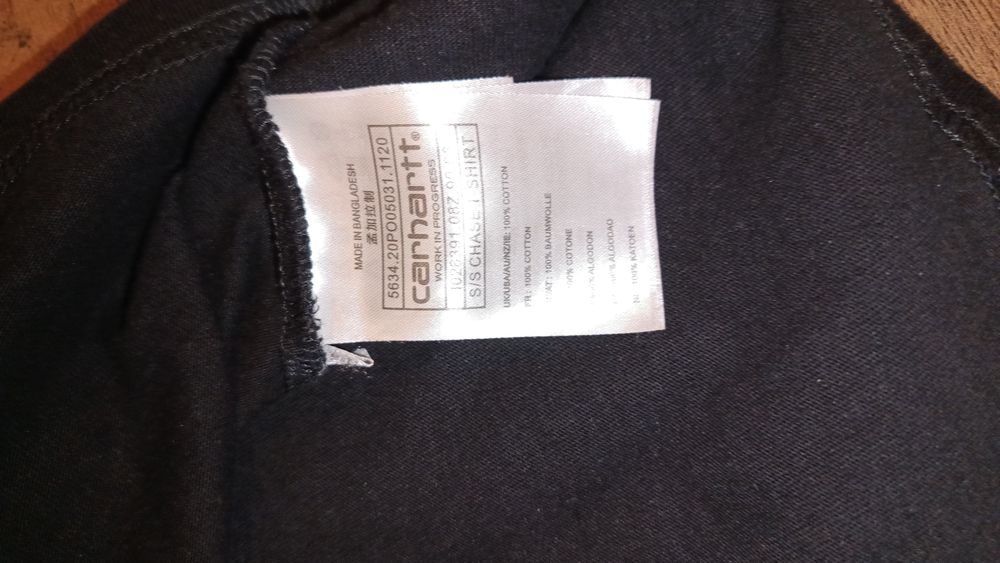 Тениска carhartt черна L-XL