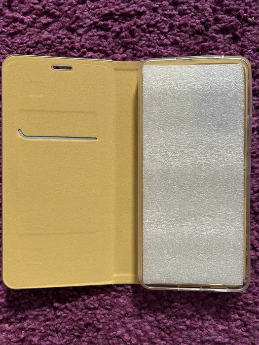 Кожен калъф LUNA Book Gold for SAMSUNG A53 5G