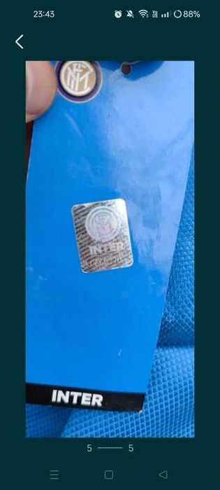 Vând mini ghiozdan Inter Milano