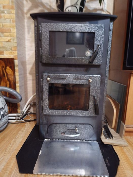 Печка на дърва с водна риза 15kw
