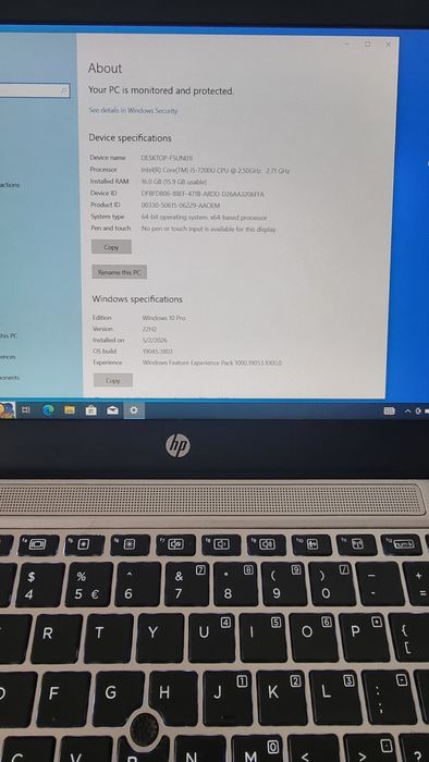 Hp elitebook 840 g4