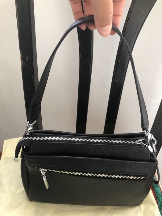 Полина кожаная сумка