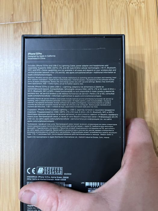 IPhone 13 pro 256gb  Alpine Green