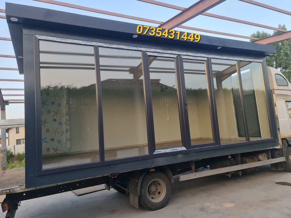 Vand containere modulare Birou Vitrina Magazin Depozitare Fast-food