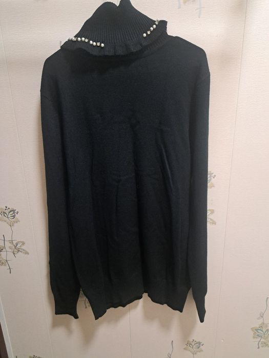 Брюки для беременных и водолазка