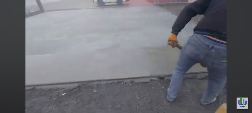 Стяжка   киламиз шлакоблок  терамиз кириша том йоп