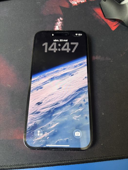 Iphone 14 pro max space black, 128GB, 24 GB RAM,