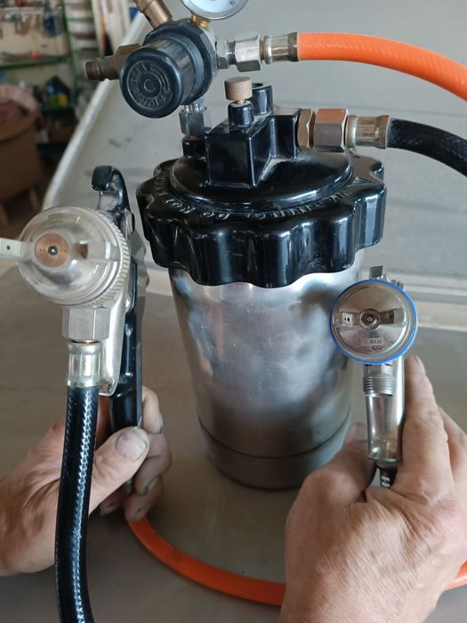 Краскопульт для окрашивания больших деталей