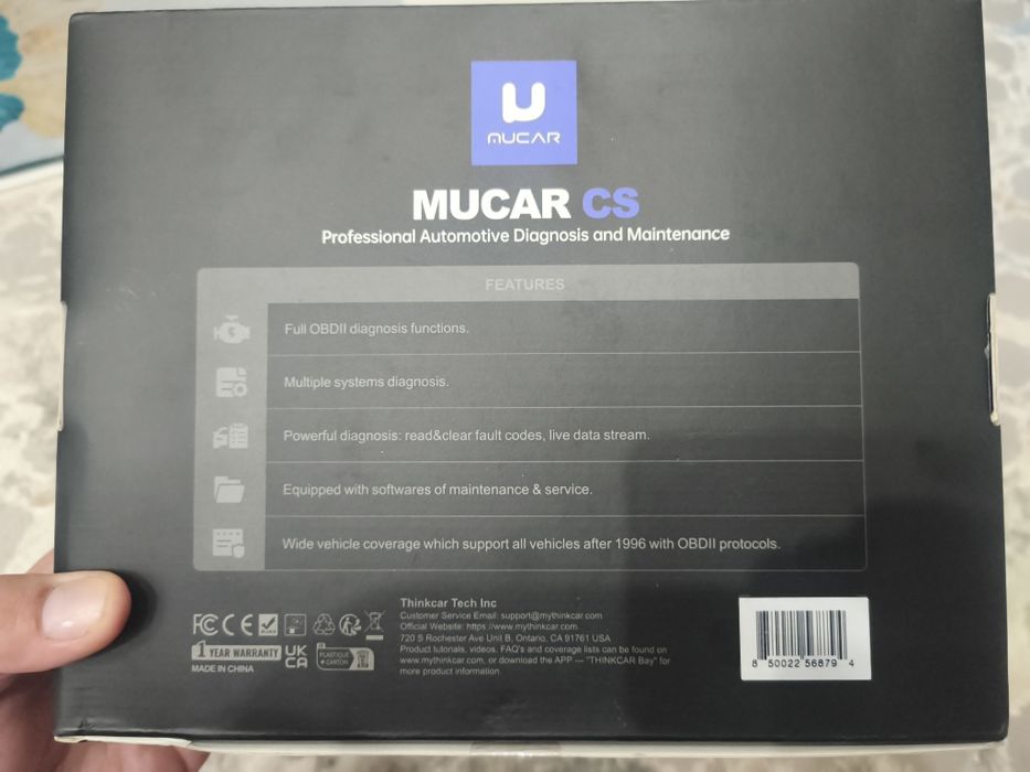 Авто сканер mucar