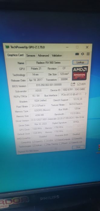 rx 560 видоекарта