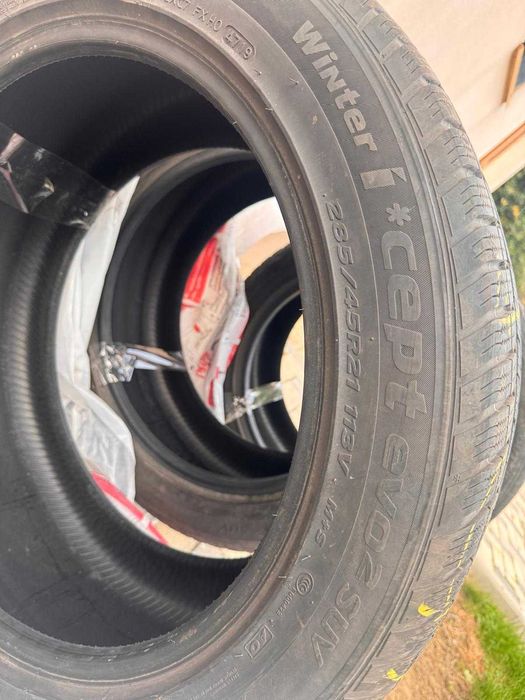 4 Anvelope iarna 285 / 45 R21 hankook