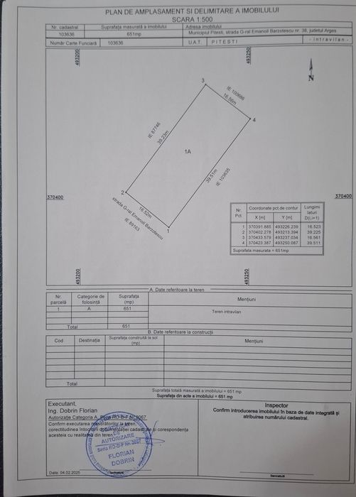 Teren intravilan Prundu Mic