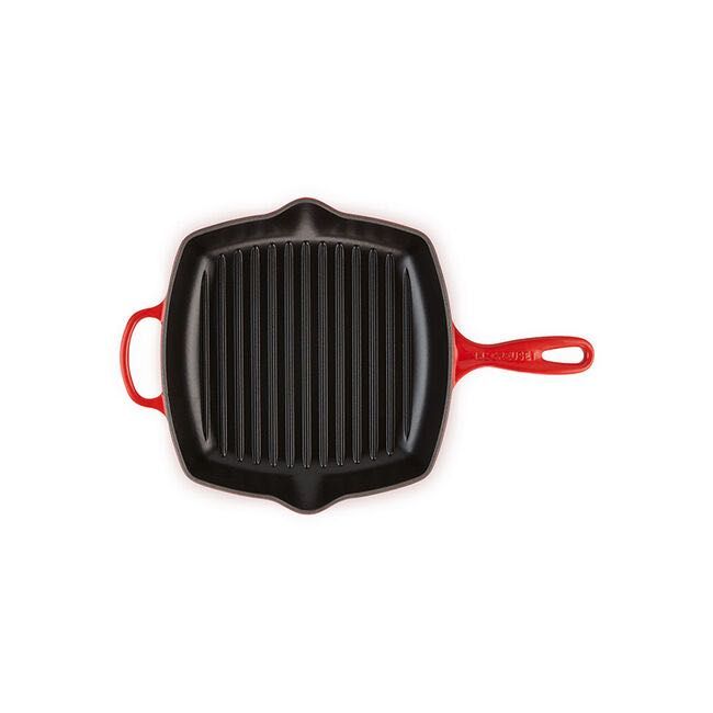 Эмалированный чугунный гриль Signature Square Skillet Grill Le Creuset