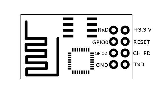 ESP-01 WIFI Модул ESP8266 ESP-01 UART