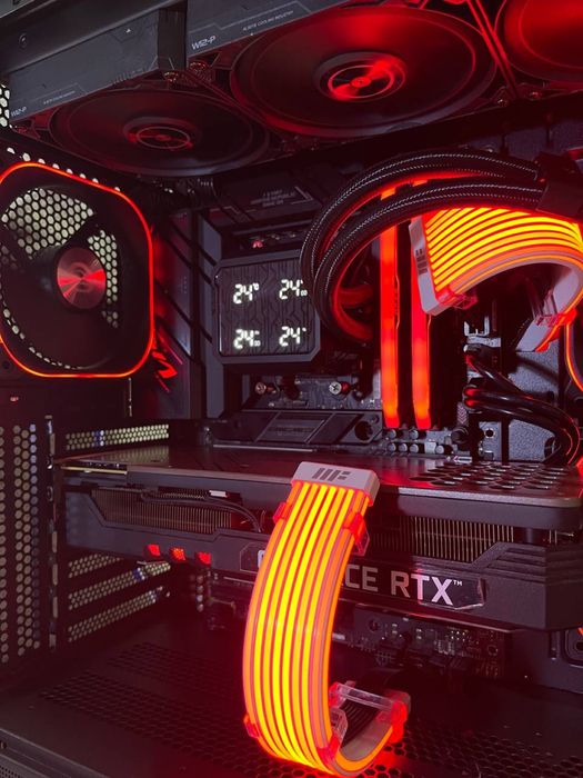 Moshniy arzon kompyuter | Red Dragon Style | Ryzen 5 5600 RTX 5060