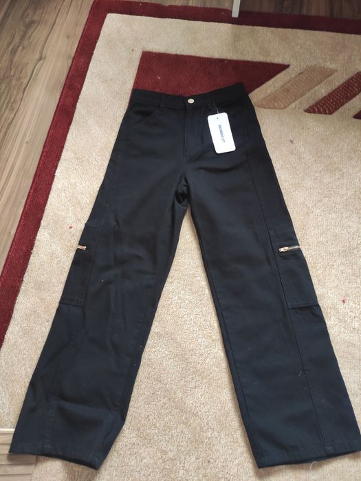 Waikiki с етикет Нов черен широк панталон за 10/11г
