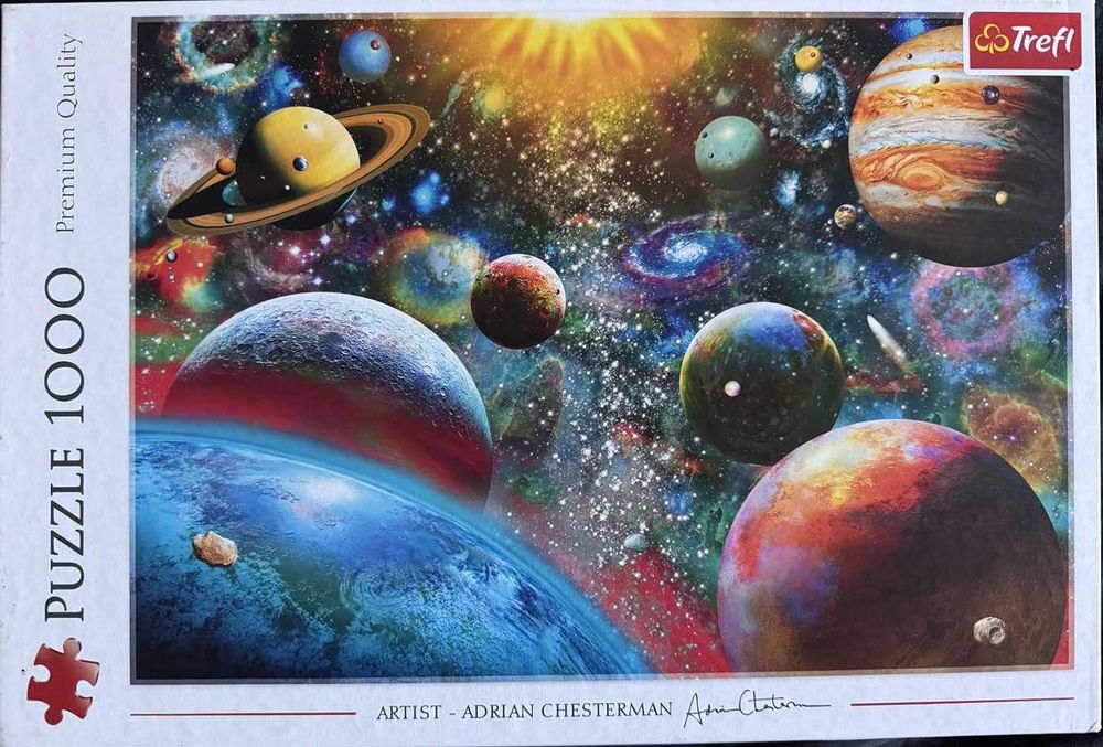 Рамкиран пъзел - космос