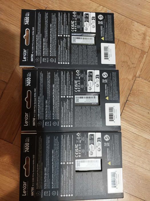 2TB M.2 NVMe Lexar NM790 (Нови)