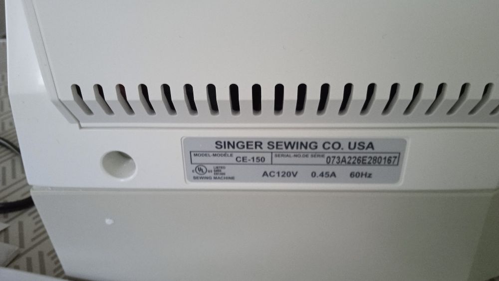Singer Futura CE 150 noua, in cutia originala 120V, Bucuresti