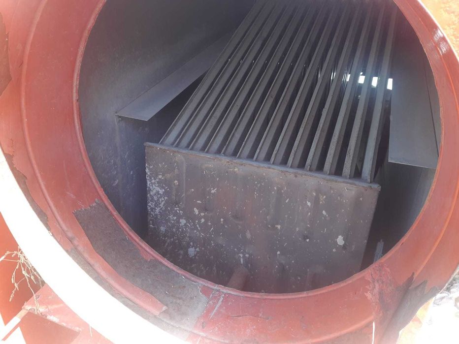 Теплообменник, пушка, отопление помещений