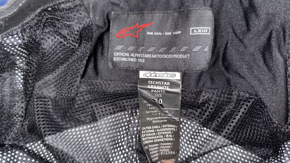 Pantaloni alpinestars moto cross