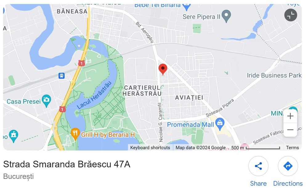 Spatiu Comercial Premium Lux Open-Space Aviatiei Herastrau Baneasa Cartierul Francez Nicolae Caramfil - Sector 1 Bucuresti