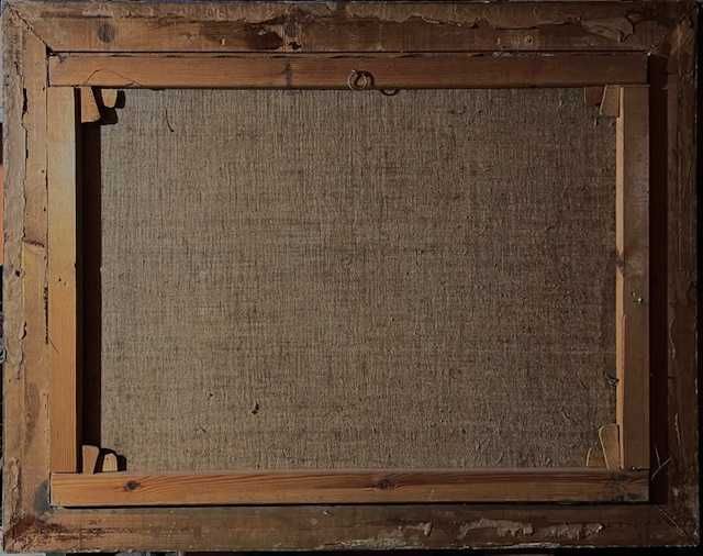 ”MACI” SUPERB! Tablou VECHI, Molnár Z János (1880-1960) ulei/pz 80x60+