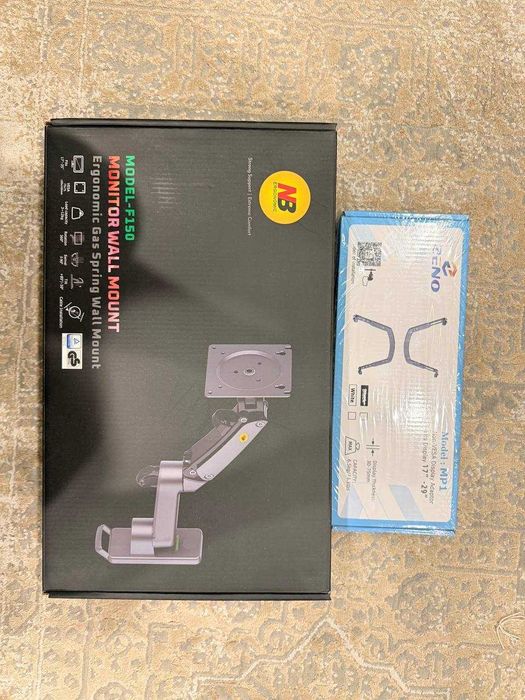 Кронштейн для монитора NB Model-F150, "паучок" ZENO в подарок