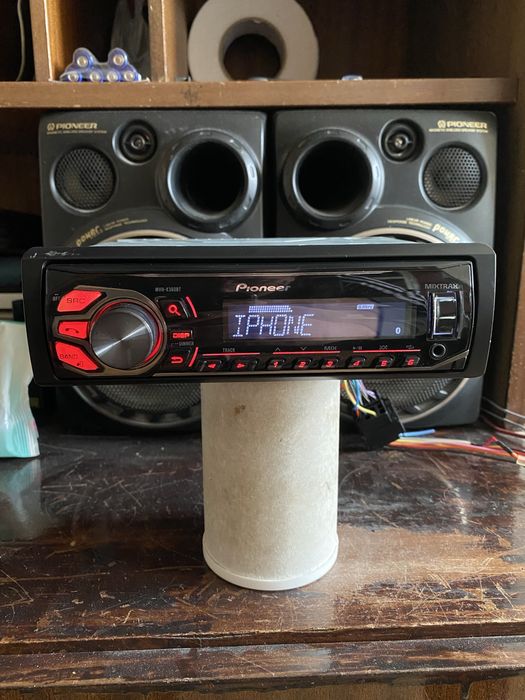 Pioneer MVH-X360BT - MIXTRAX! - BLUETOOTH, USB, Aux  плеър за кола, авто радио сд cd