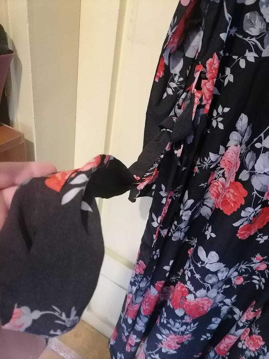 Дамска дълга официална рокля от полиестер