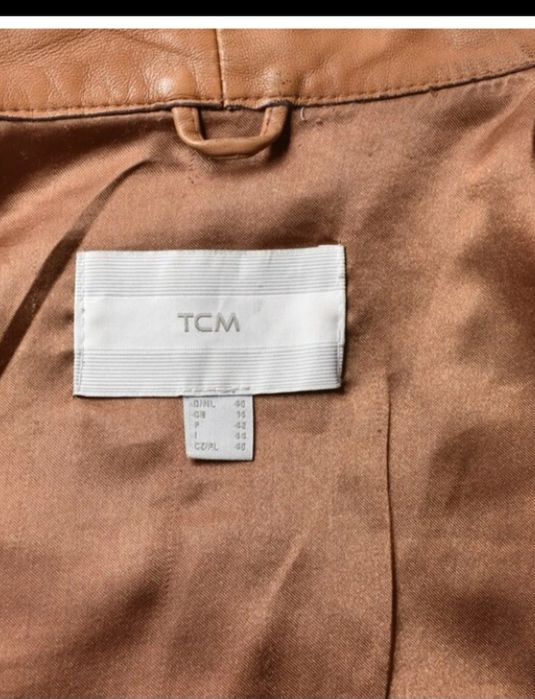 Естествена кожа яке на TMS