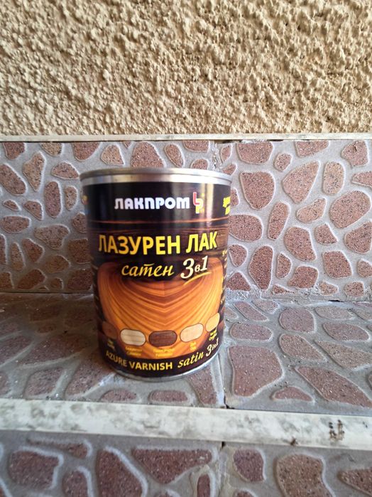Лак за дърво 3в1 Лакпром