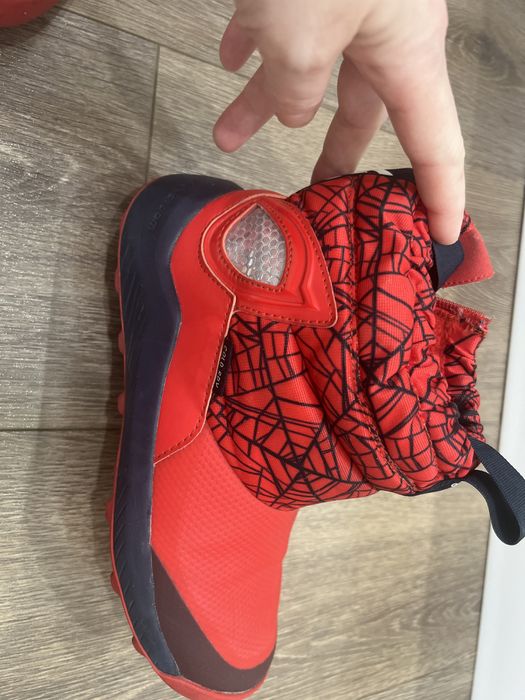 Сапожки adidas spider man marvel