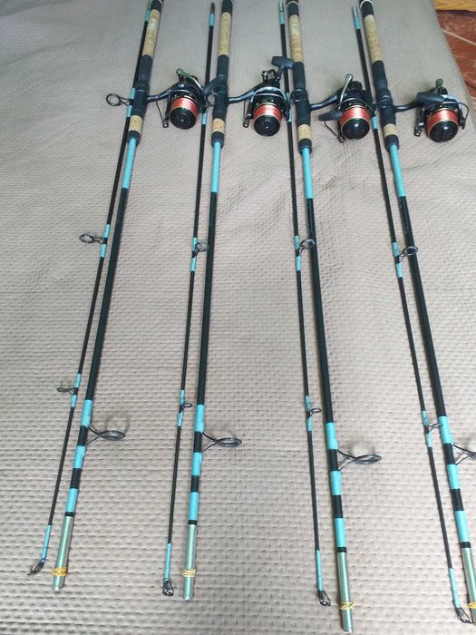 Комплекти ретро  въдици и макари