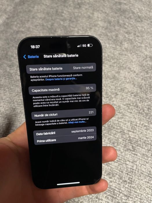 Iphone 15 128gb impecabil