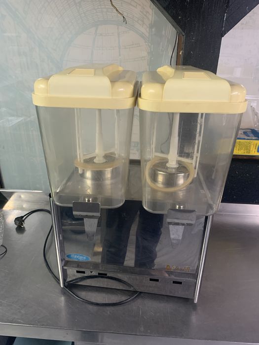 Dispenser dublu de băuturi reci Maxima DP2-18 – 2x18L