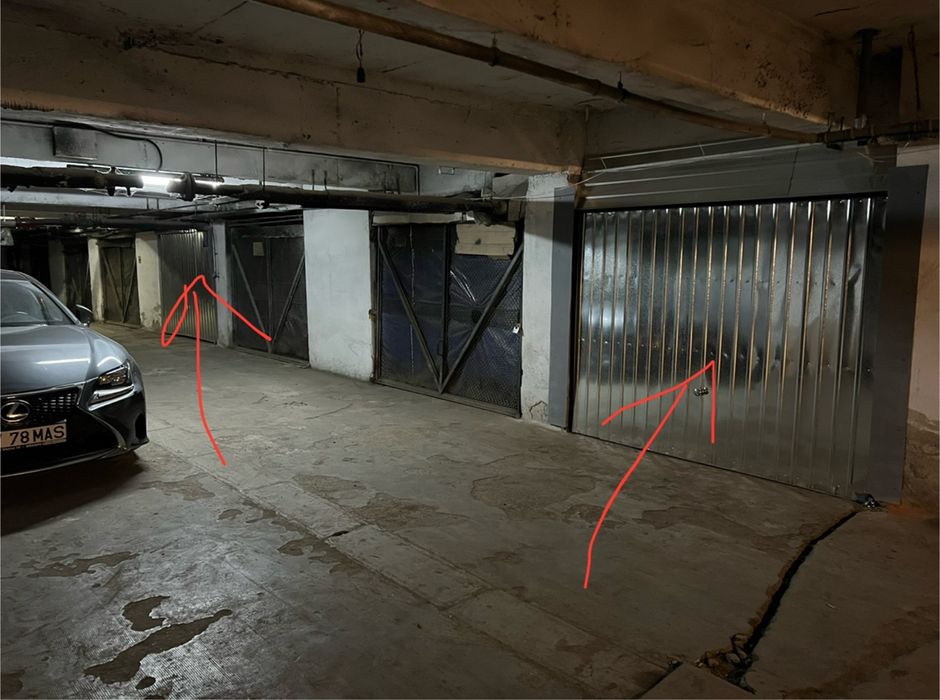 Garaj 18mp langa piata Dacia - apa, canalizare, lumina