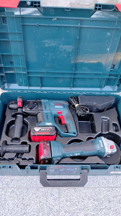 Bosch 18v Перфоратор и Ъглошлайф