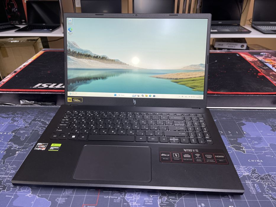 Игровой Acer Nitro V15 Ryzen 5-6600H/16Gb/SSD512Gb/RTX3050