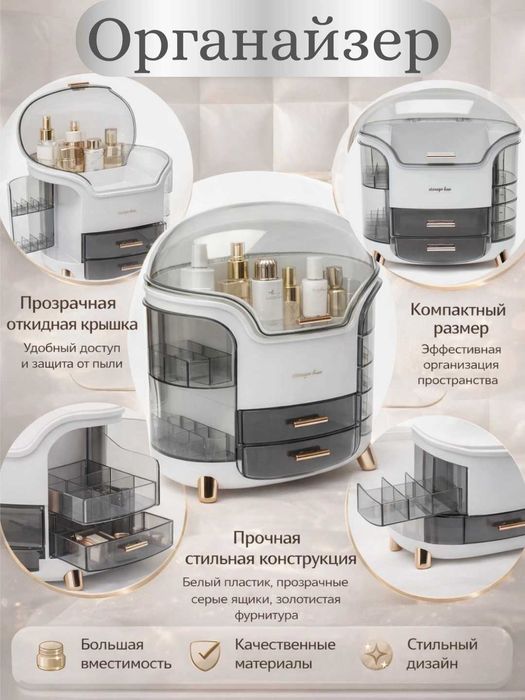Kosmetika organayzeri, органайзер для парфюмерии