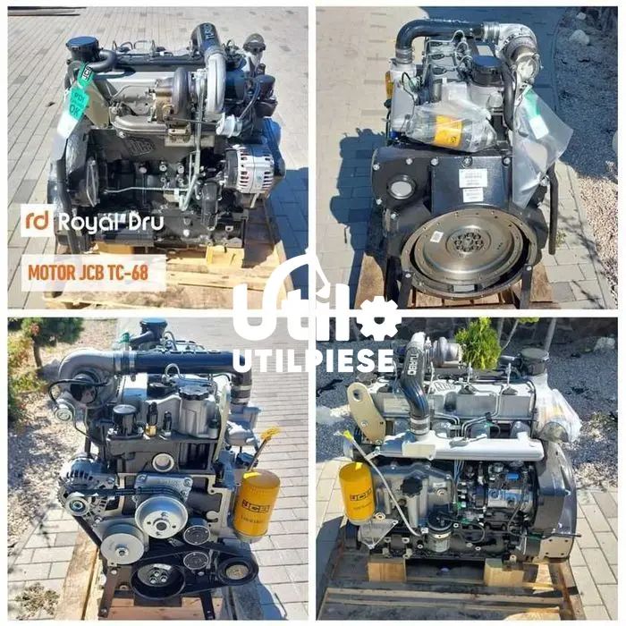 motor jcb tc-68 nou garantie + piese jcb tc-68 tc-63 tc-55 verificat