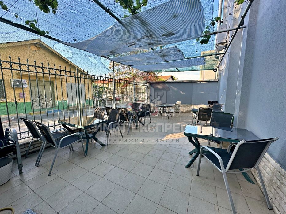 Заведение, с градина под наем, с човекопоток, обзаведено