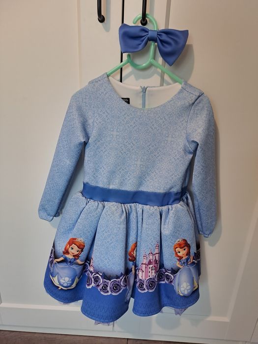 Rochie Sofia 5-6 ani cu funda