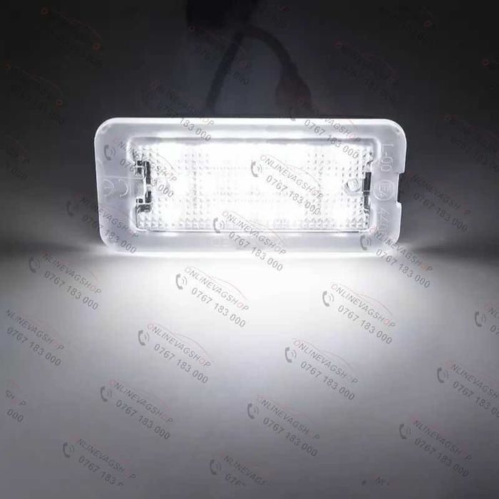 Set lampi LED numar Fiat 500, Abarth 500 an fabricatie 2007-2016