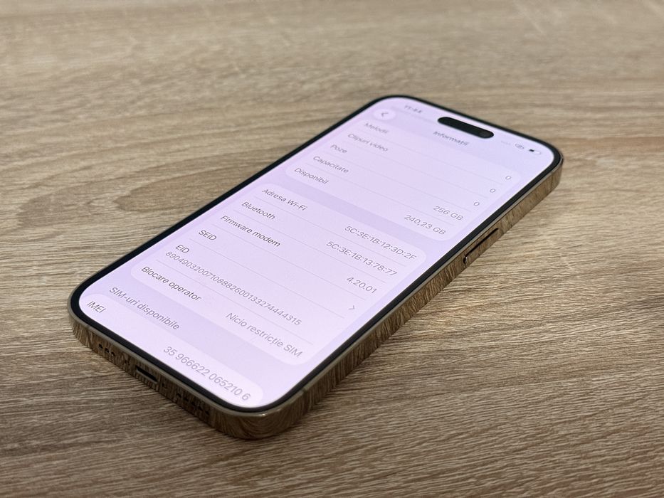 Iphone 14 Pro / Gold / 256 Gb / 100% Baterie