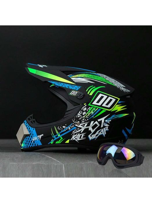 Casca Moto Marimi Copii si adulți Casca Moto Cross Enduro Atv Bicicleta Trotineta Off Road