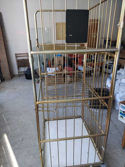 Транспортна складова количка поцинкована