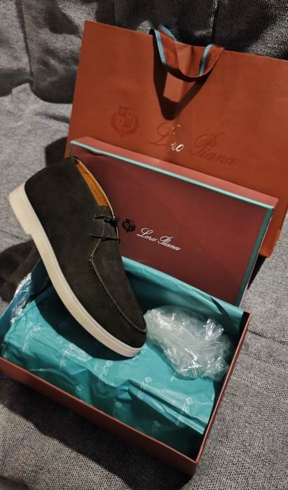 Loro Piana макасины. Замшевые.