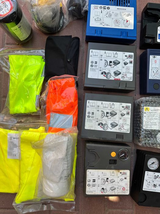 Kit pana Compresor auto umflat roti+solutie originale Cadou Vesta